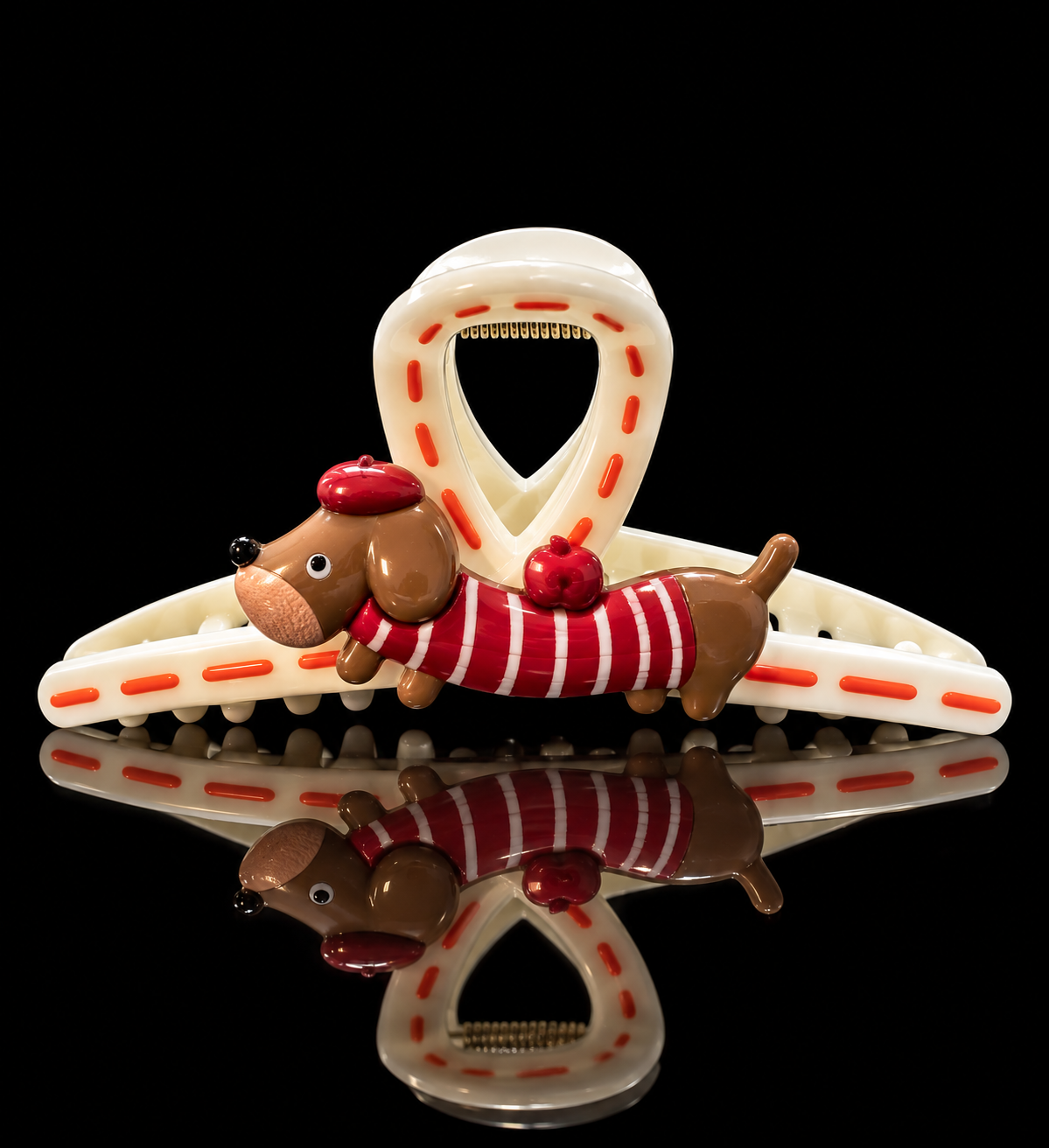 Dachshund Hair Claw Clip